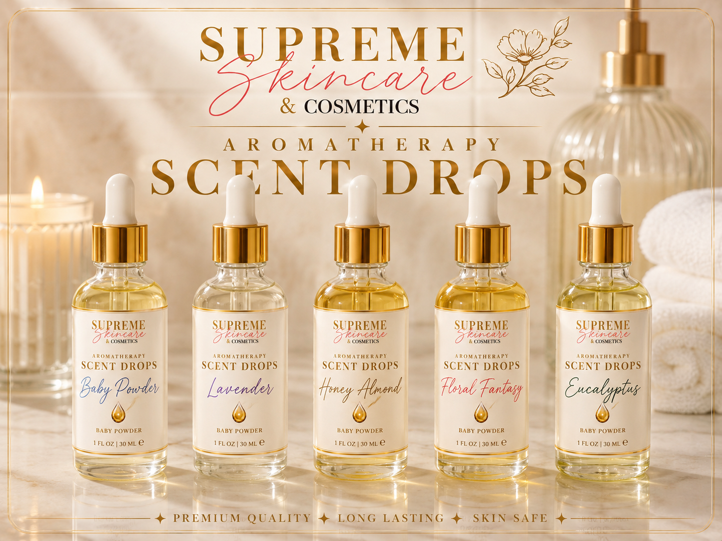 Aromatherapy Scent Drops