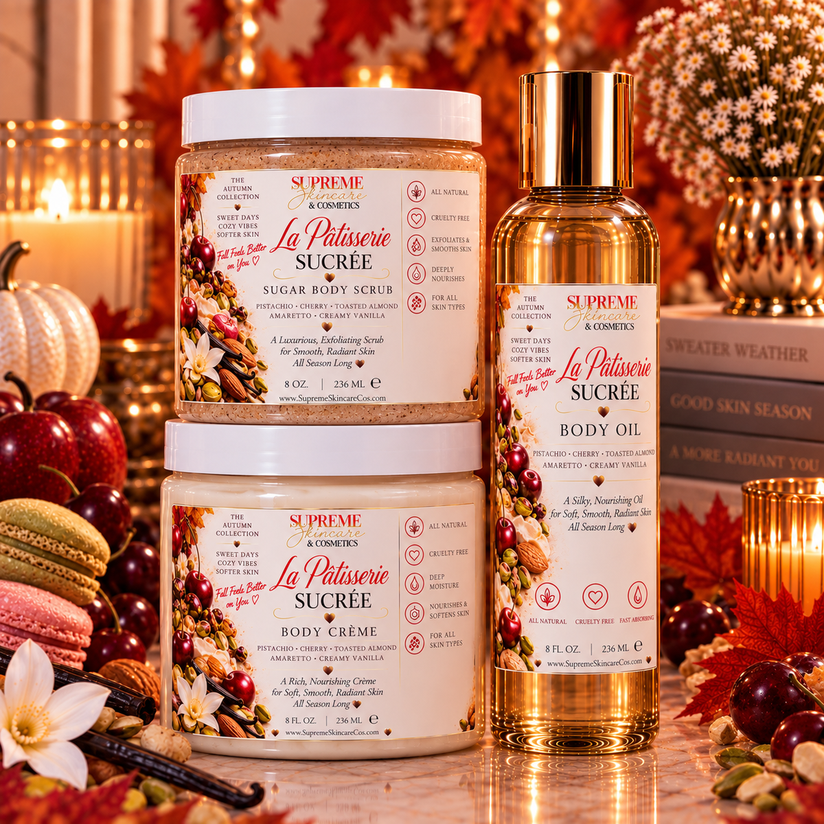 FALL COLLECTION ~ Body Care Bundle (3 Piece Set)