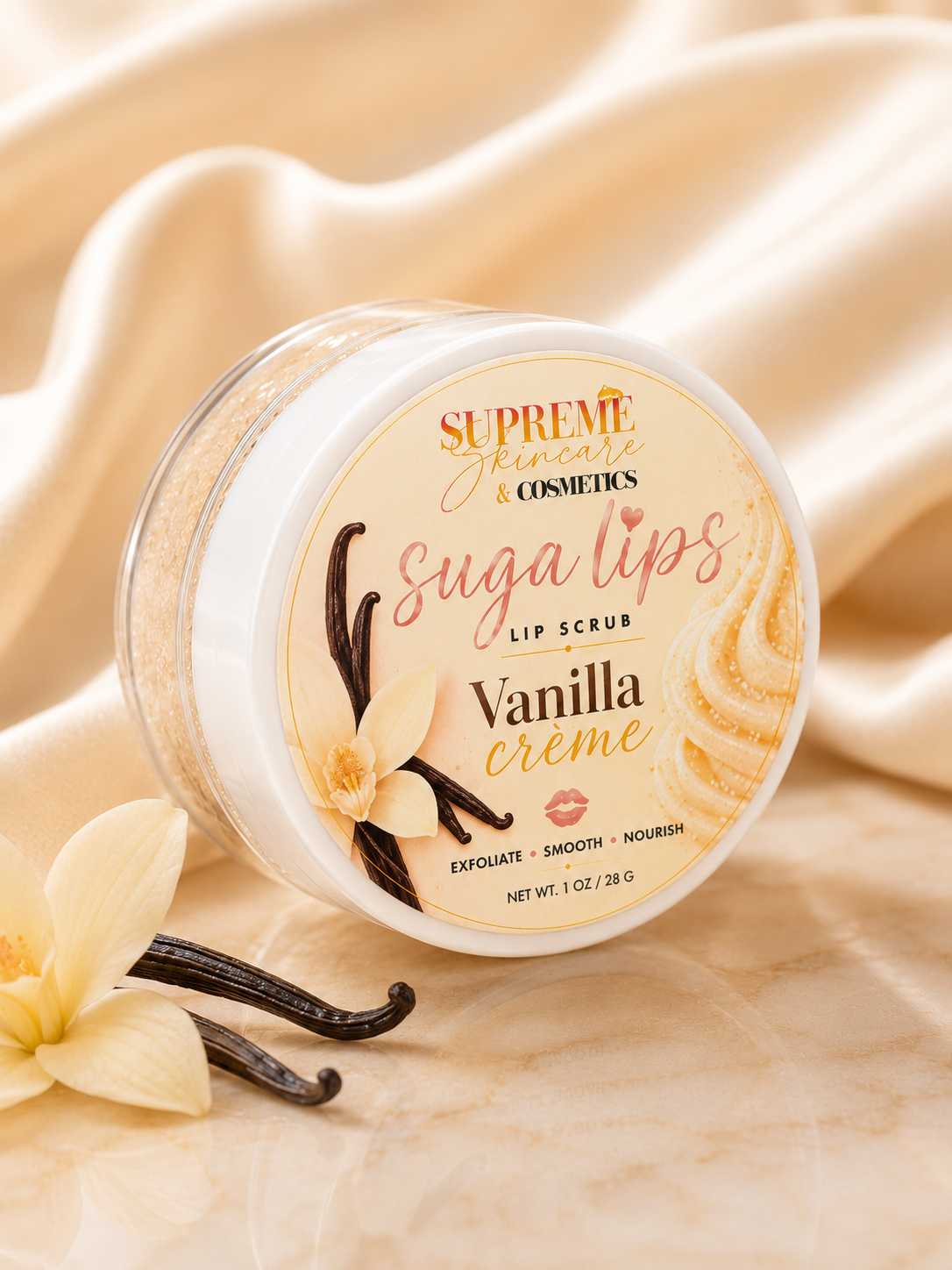 ‘Suga Lips’ Exfoliating Lip Scrubs