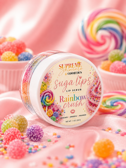 ‘Suga Lips’ Exfoliating Lip Scrubs