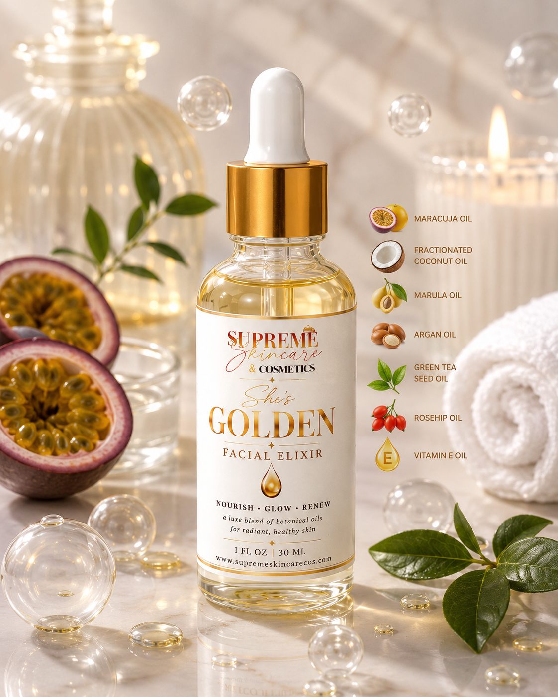 "She's Golden" Facial Elixir