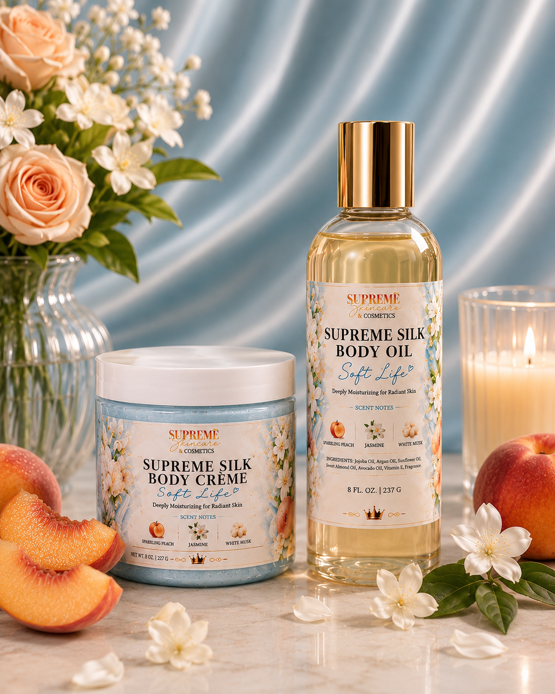 Supreme Silk Body Care Bundles (2 Piece Set)