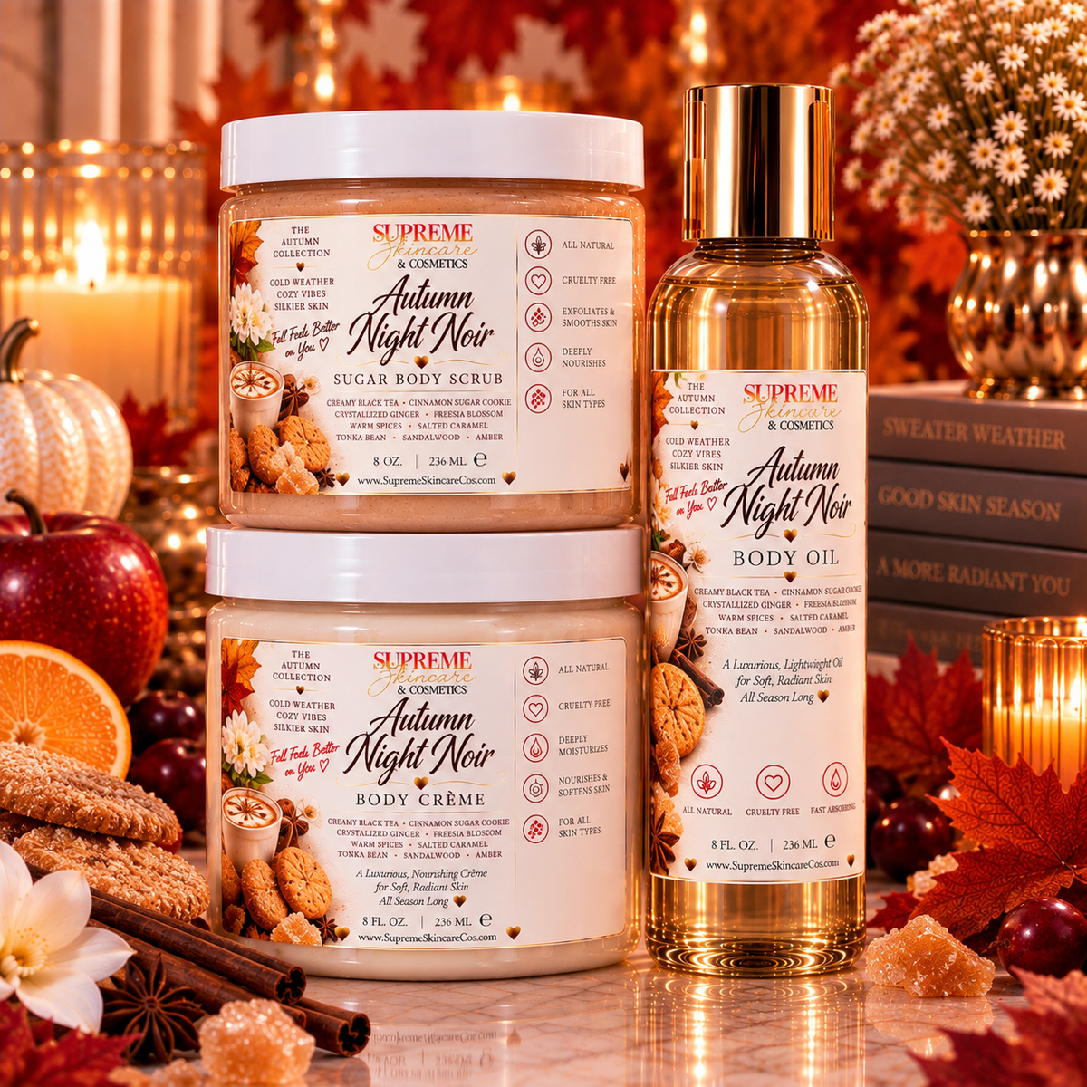 FALL COLLECTION ~ Body Care Bundle (3 Piece Set)