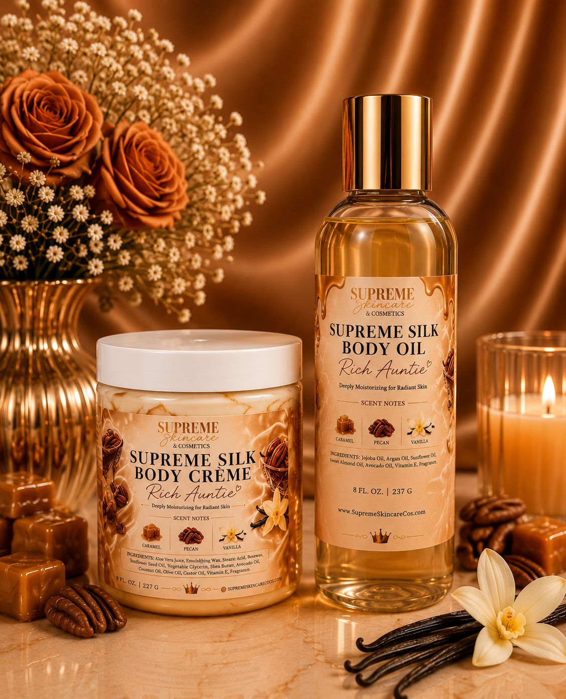 Supreme Silk Body Care Bundles (2 Piece Set)