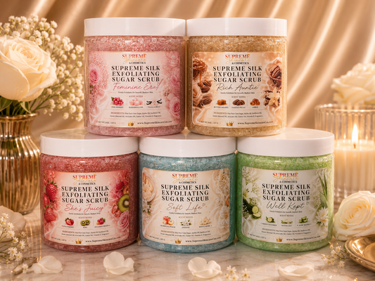 Supreme Silk Body Sugar Scrubs