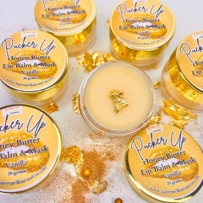 'Pucker Up' Honey Butter Lip Balm & Mask