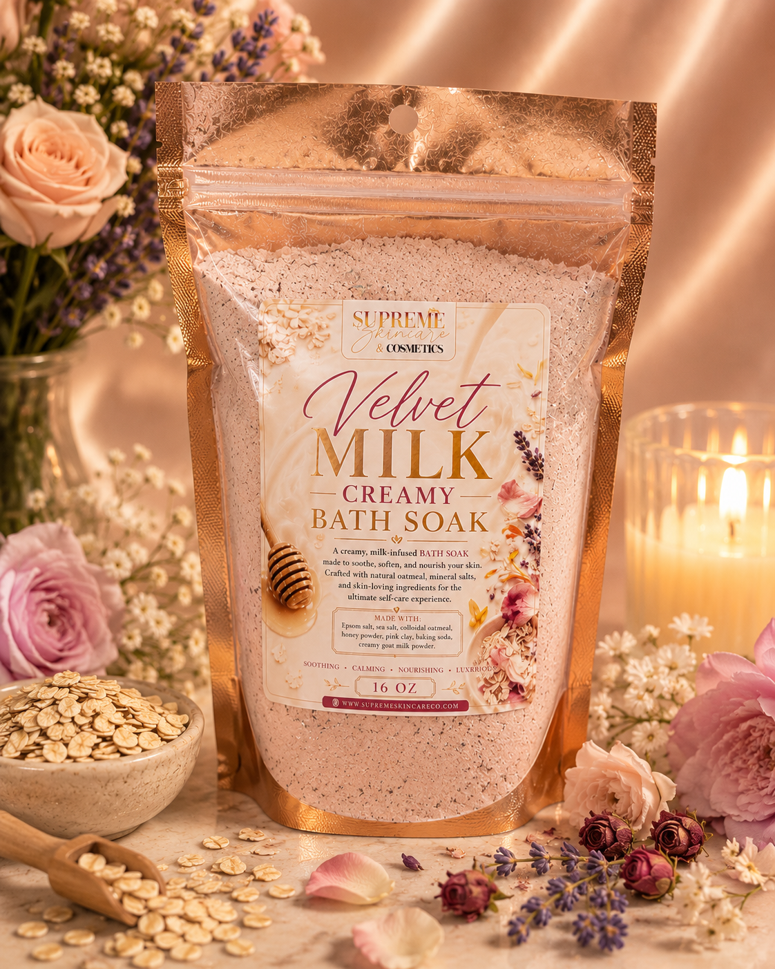Velvet Milk Creamy Bath Soak