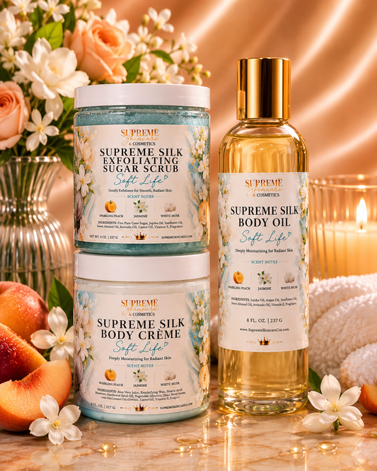 Supreme Silk Body Care Bundles (3 Piece Set)