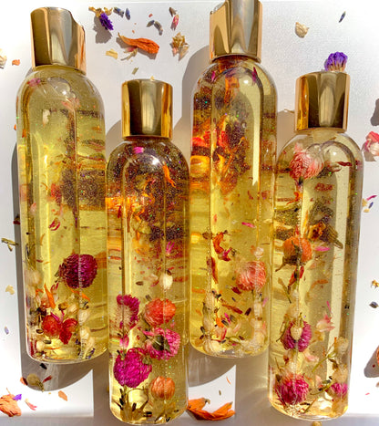 Floral Infused Body Shimmer Oil